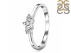 Crystal  & White Topaz Ring CST-RDR-2543.