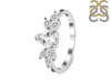 Crystal & White Topaz Ring CST-RDR-2556.