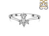 Crystal & White Topaz Ring CST-RDR-2590.