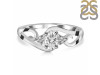 Crystal & White Topaz Ring CST-RDR-2631.