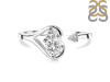 Crystal & White Topaz Ring CST-RDR-2675.