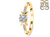 Crystal & White Topaz Ring CST-RDR-2845.