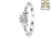 Crystal & White Topaz Ring CST-RDR-2845.