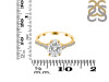 Crystal & White Topaz Ring CST-RDR-3148.