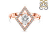 Crystal & White Topaz Ring CST-RR-134.