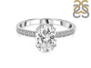 Crystal & White Topaz Ring CST-RR-207.