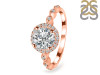 Crystal & White Topaz Ring CST-RR-267.