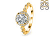 Crystal & White Topaz Ring CST-RR-267.