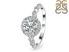 Crystal & White Topaz Ring CST-RR-267.