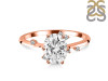Crystal & White Topaz Ring CST-RR-318.