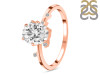 Crystal & White Topaz Ring CST-RR-318.