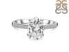 Crystal & White Topaz Ring CST-RR-344A.