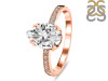 Crystal & White Topaz Ring CST-RR-344A.