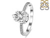 Crystal & White Topaz Ring CST-RR-344A.