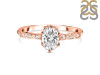 Crystal & White Topaz Ring CST-RR-35.