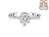 Crystal & White Topaz Ring CST-RR-35.