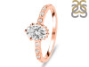 Crystal & White Topaz Ring CST-RR-35.