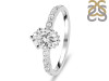 Crystal & White Topaz Ring CST-RR-35.