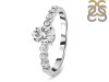 Crystal & White Topaz Ring CST-RR-419D.