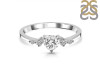 Crystal & White Topaz Ring CST-RR-424.