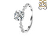 Crystal & White Topaz Ring CST-RR-426.