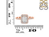 Crystal & White Topaz Ring CST-RR-432.