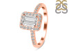 Crystal & White Topaz Ring CST-RR-432.