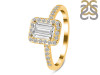 Crystal & White Topaz Ring CST-RR-432.