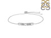 Crystal & White Topaz Bracelet CST-RDB-147.