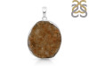 Citrine Druzy Pendant-SP CTD-1-10
