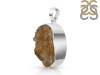 Citrine Druzy Pendant-SP CTD-1-11