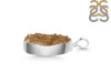 Citrine Druzy Pendant-SP CTD-1-12