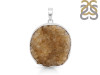 Citrine Druzy Pendant-SP CTD-1-19