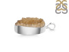 Citrine Druzy Pendant-SP CTD-1-19