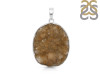 Citrine Druzy Pendant-SP CTD-1-22