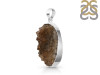 Citrine Druzy Pendant-SP CTD-1-23