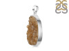 Citrine Druzy Pendant-SP CTD-1-25