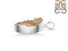Citrine Druzy Pendant-SP CTD-1-32