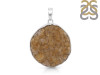 Citrine Druzy Pendant-SP CTD-1-38