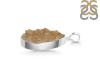 Citrine Druzy Pendant-SP CTD-1-38