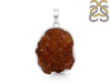Citrine Druzy Pendant-SP CTD-1-42