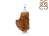 Citrine Druzy Pendant-SP CTD-1-43