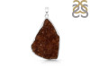 Citrine Druzy Pendant-SP CTD-1-53