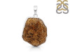 Citrine Druzy Pendant-SP CTD-1-67