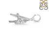 Cubic Zirconia Alphabet A Pendant CUZ-RDA-1.