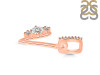 Cubic Zirconia Alphabet V Pendant CUZ-RDA-100.