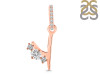 Cubic Zirconia Alphabet Y Pendant CUZ-RDA-103.
