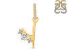 Cubic Zirconia Alphabet Y Pendant CUZ-RDA-103.