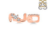 Cubic Zirconia Alphabet Z Pendant CUZ-RDA-104.