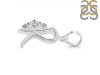 Cubic Zirconia Alphabet R Pendant CUZ-RDA-18.
